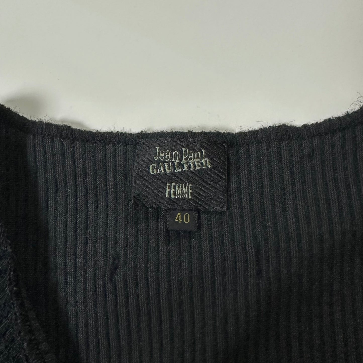 JEAN PAUL GAULTIER Fall Winter 2001 Knit Top and Arm Cover