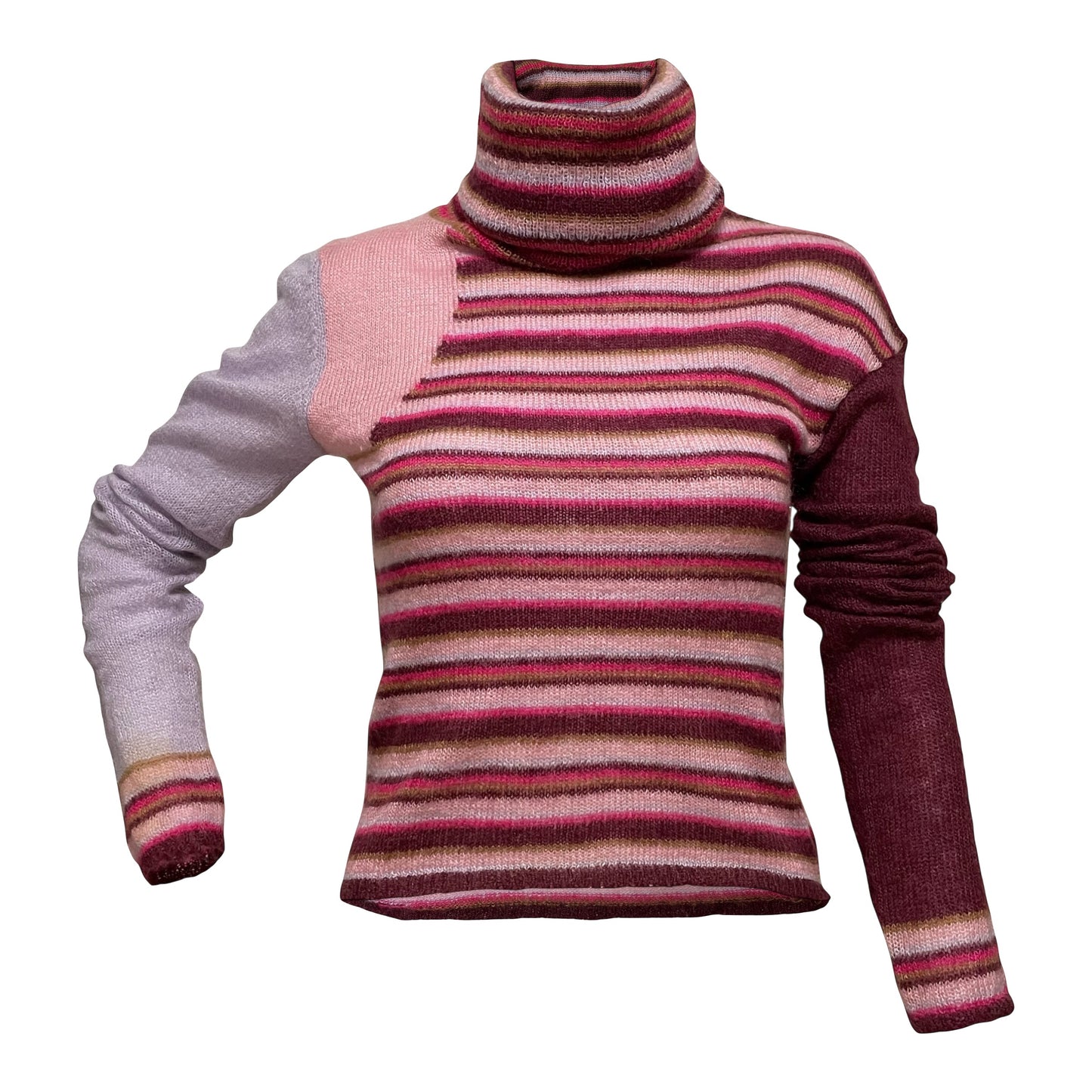 D&G Fall Winter 2000 Striped Turtleneck Sweater