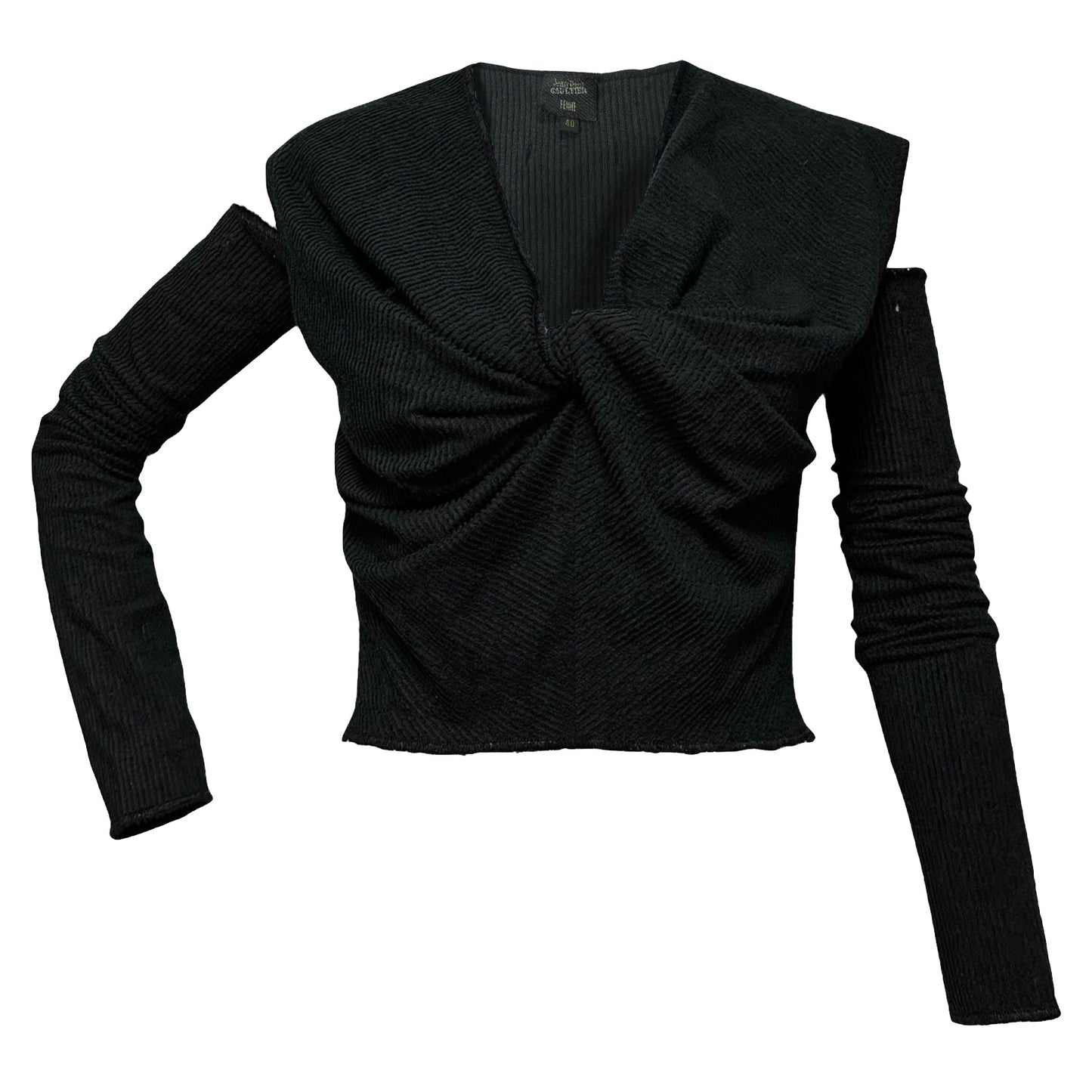 JEAN PAUL GAULTIER Fall Winter 2001 Knit Top and Arm Cover