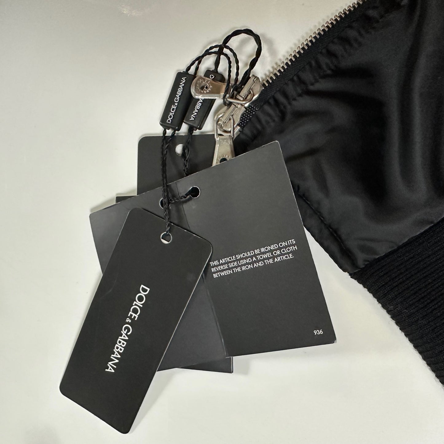 DOLCE&GABBANA Fall Winter 2003 Nylon PVC Bondage Jacket