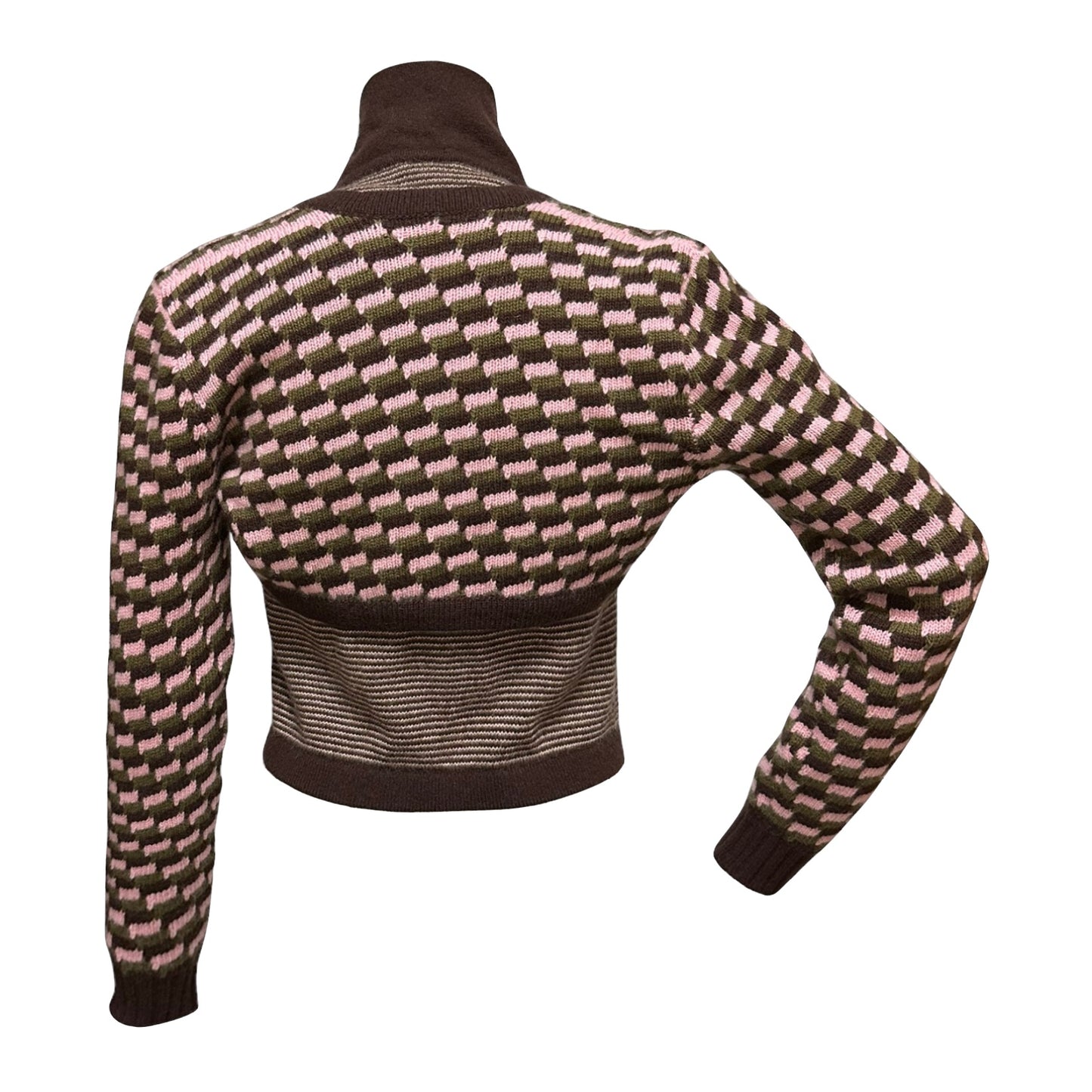 CHANEL Knit Cropped Cardigan and Vest Set