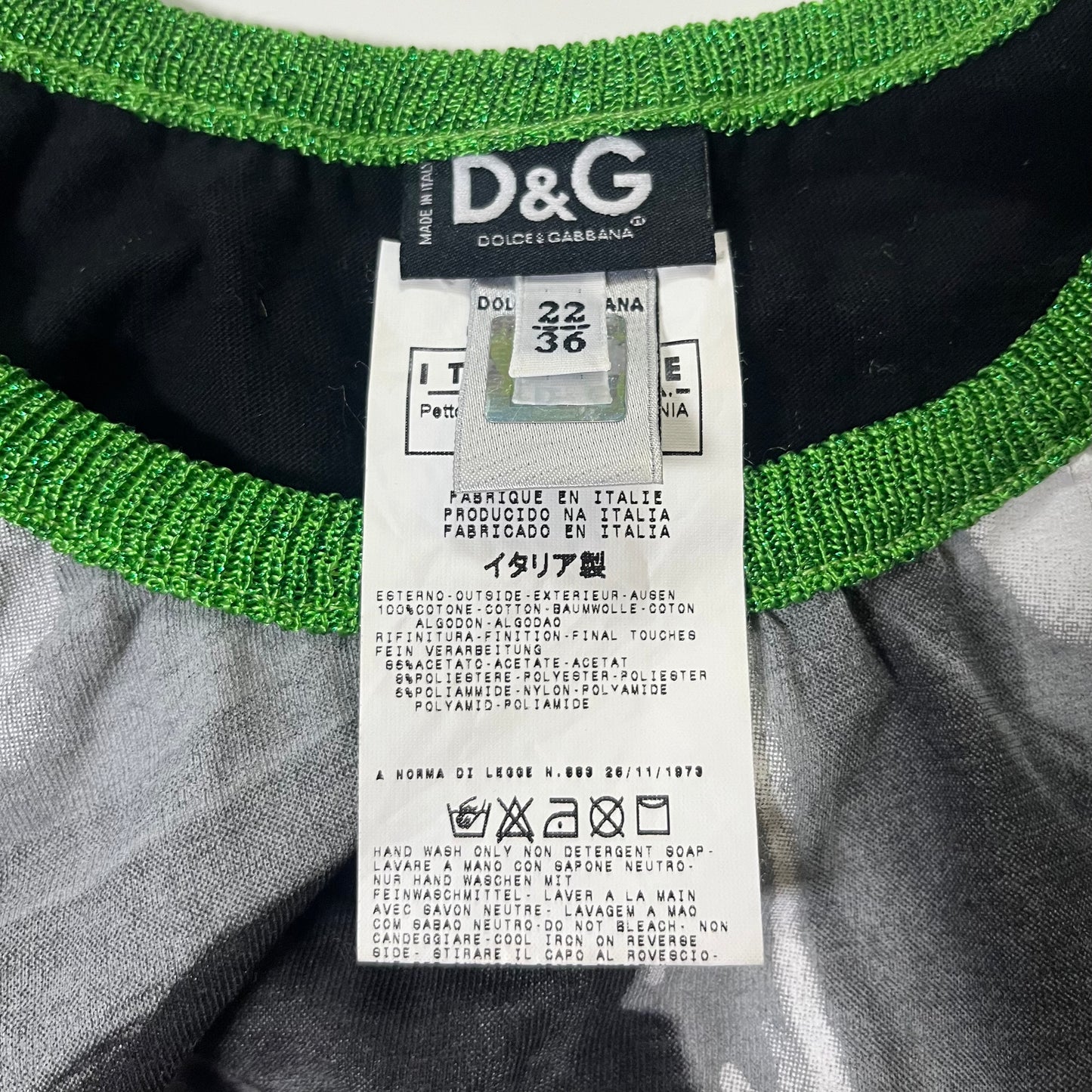 D&G Spring Summer 2005 Elvis Presley Print Tank Top