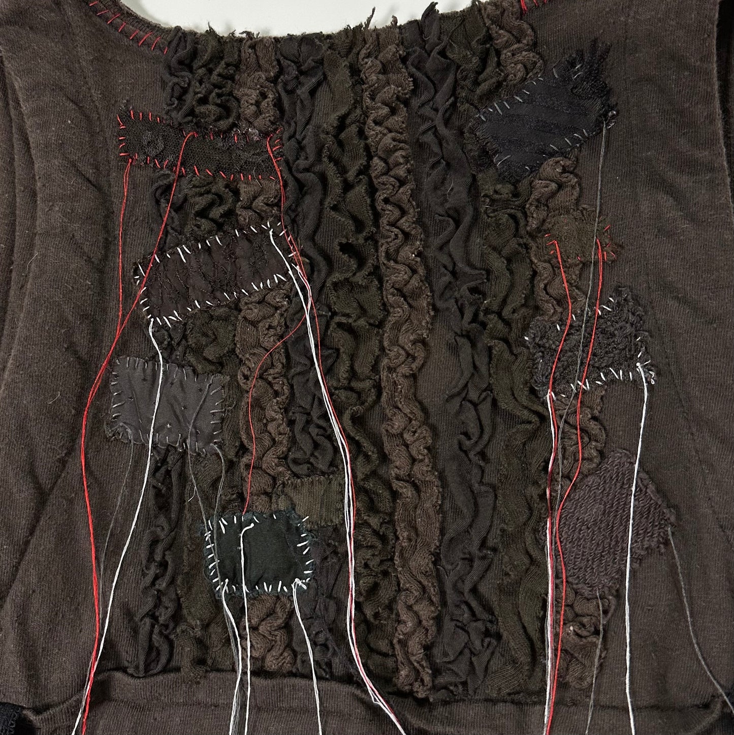UNDERCOVER Spring Summer 2003 "Scab" Asymmetric Tank Top