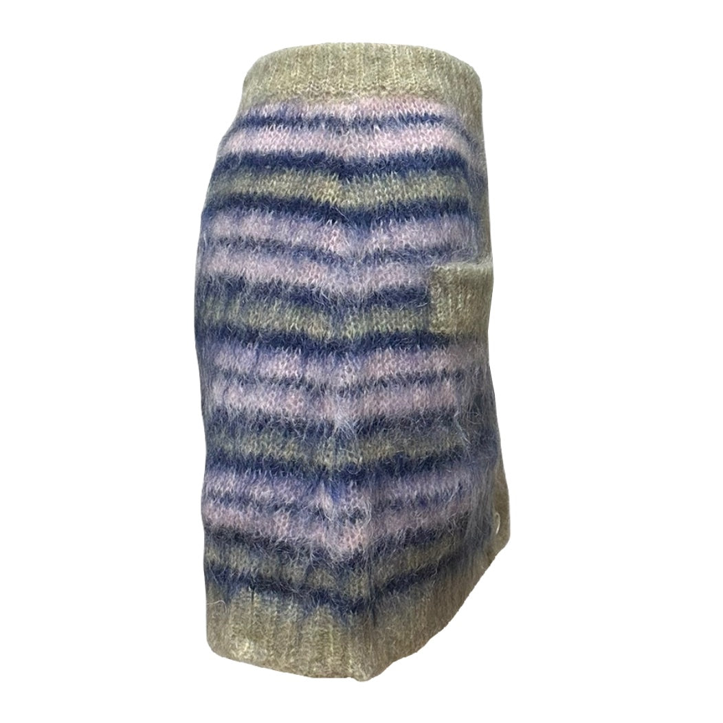 MARNI Fall Winter 2022 Knit Striped Mini Skirt