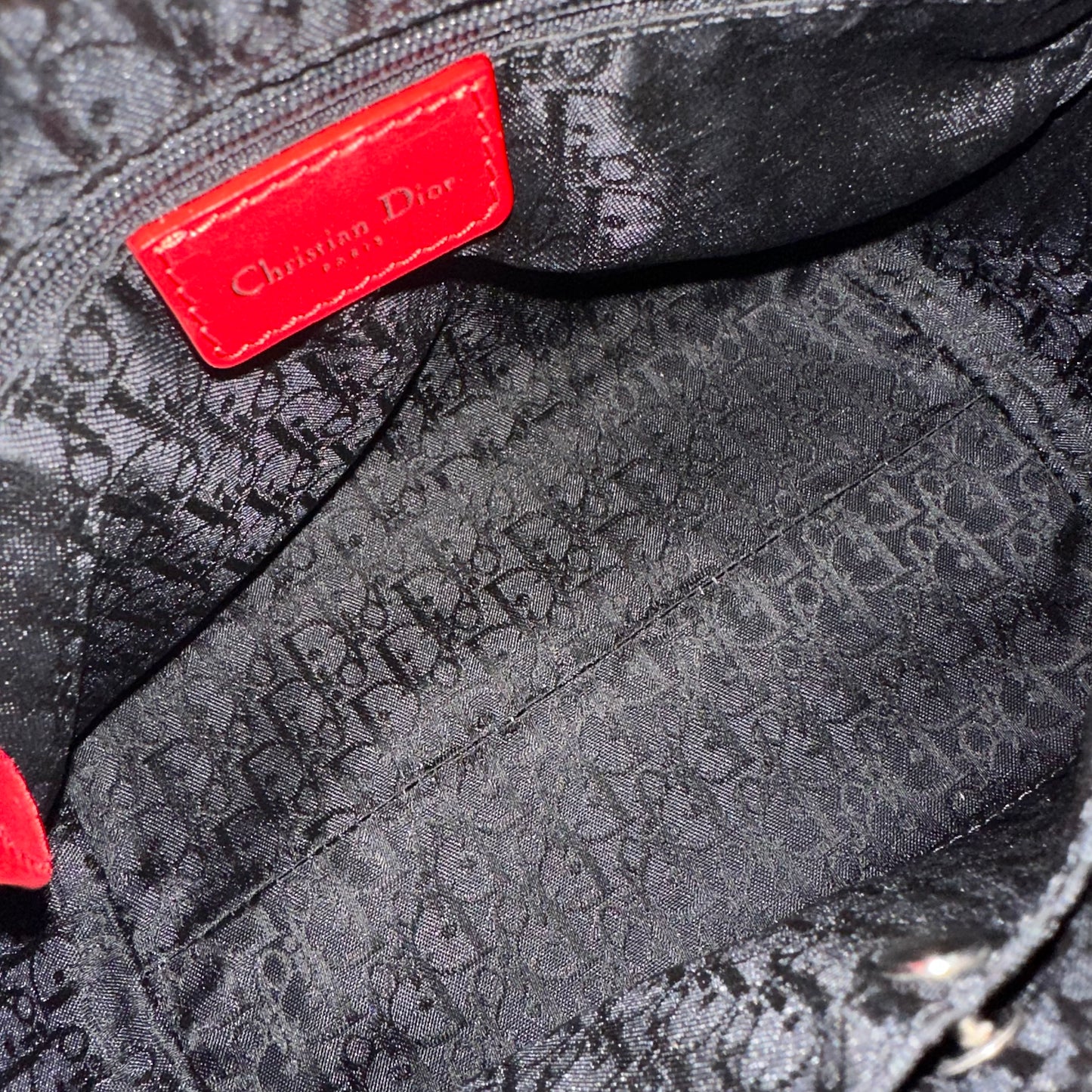 CHRISTIAN DIOR Spring Summer 2004 Hardcore Pierced Boston Bag