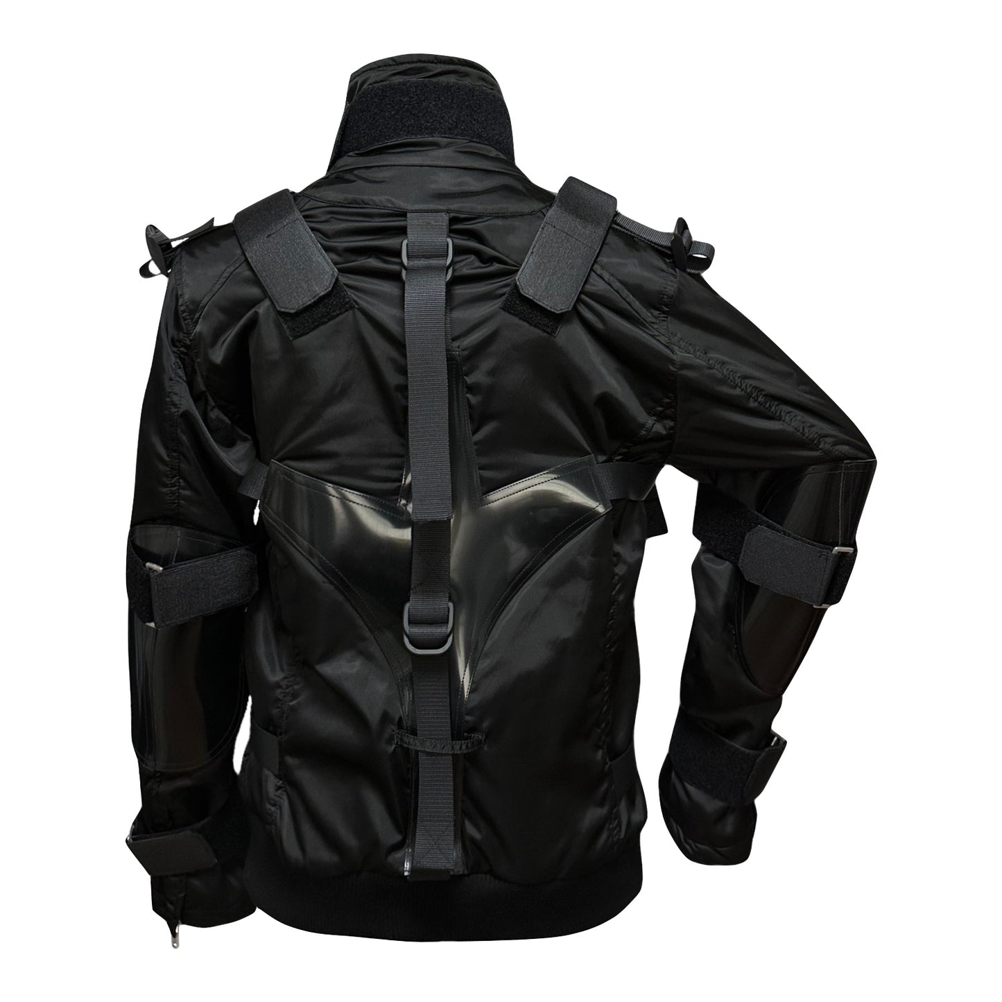 DOLCE&GABBANA Fall Winter 2003 Nylon PVC Bondage Jacket