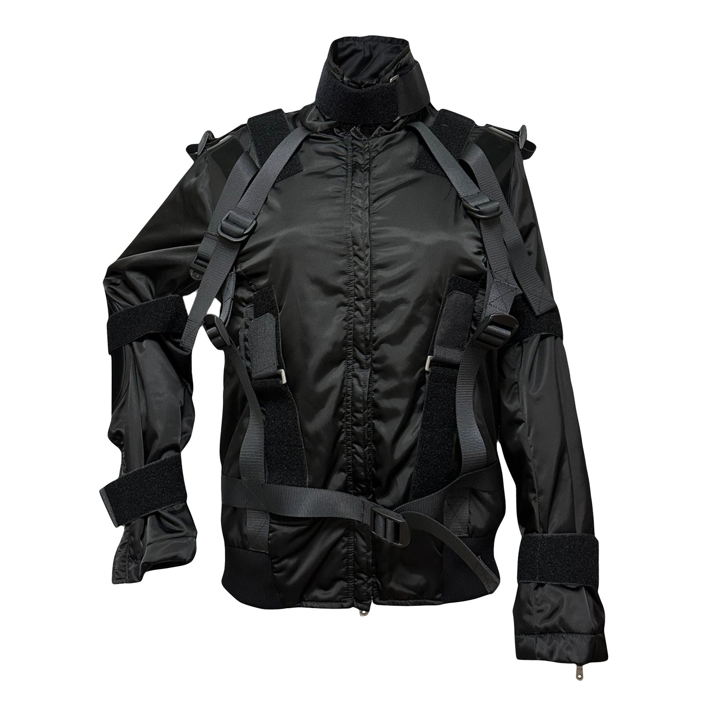 DOLCE&GABBANA Fall Winter 2003 Nylon PVC Bondage Jacket