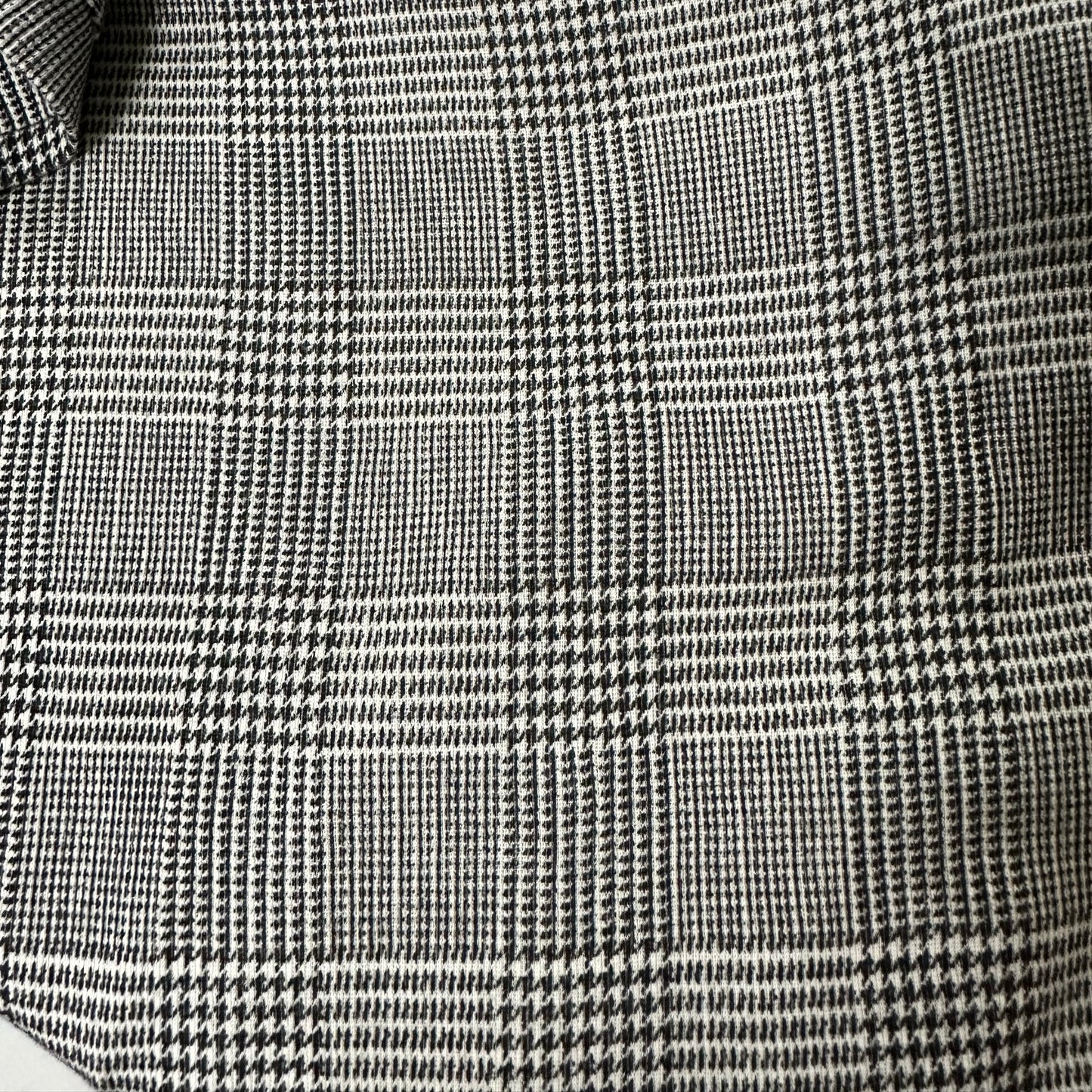 UNDERCOVER Spring Summer 2004 "Languid" Houndstooth Pattern Tank Top