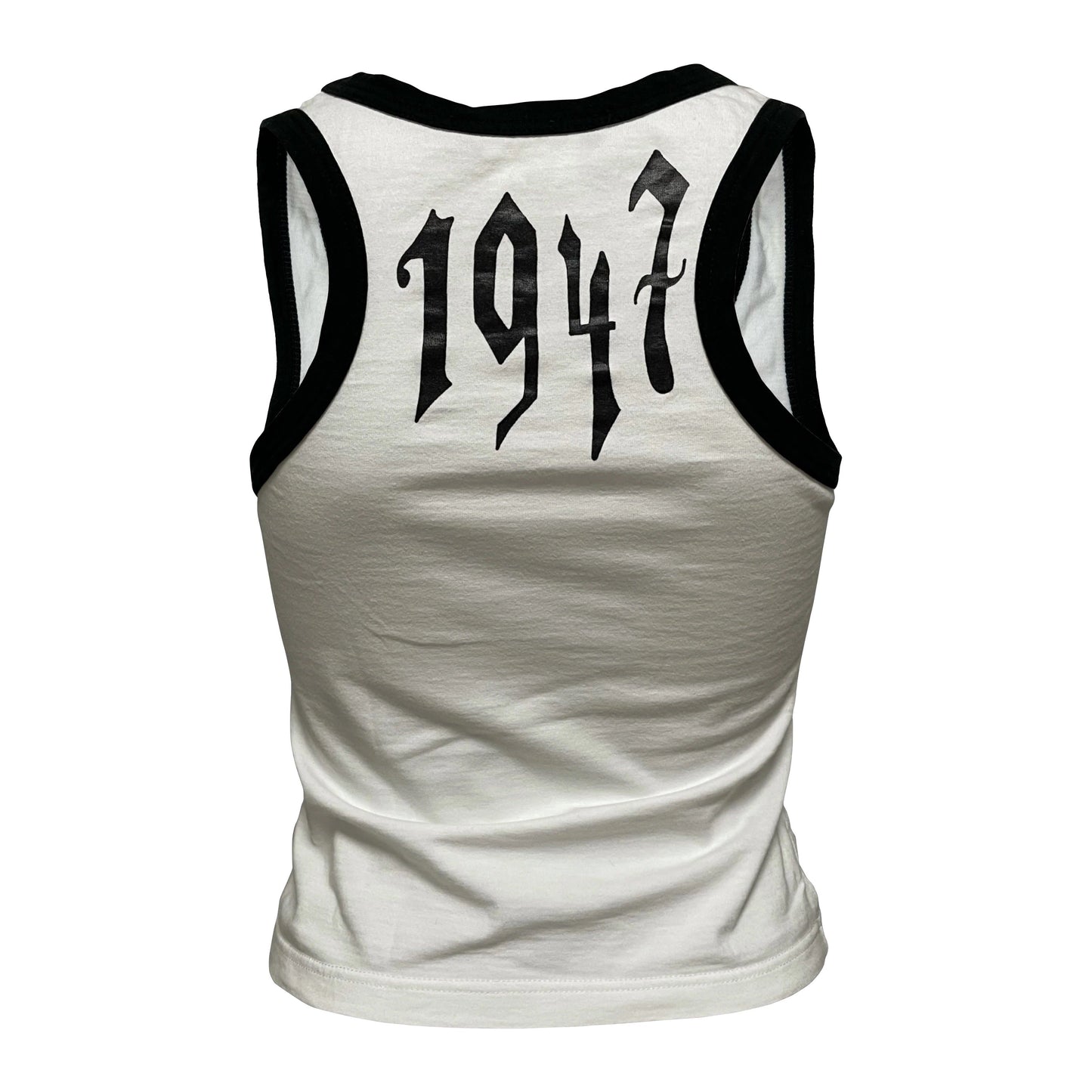 CHRISTIAN DIOR Spring Summer 2002 Gothic Logo Tank Top