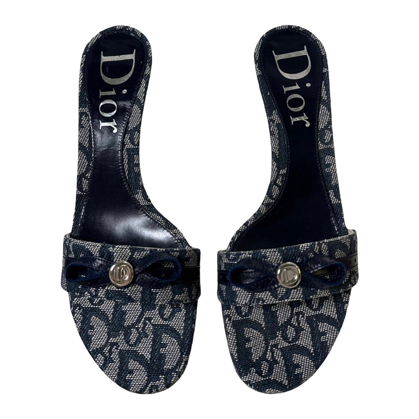CHRISTIAN DIOR Trotter Bow Sandals