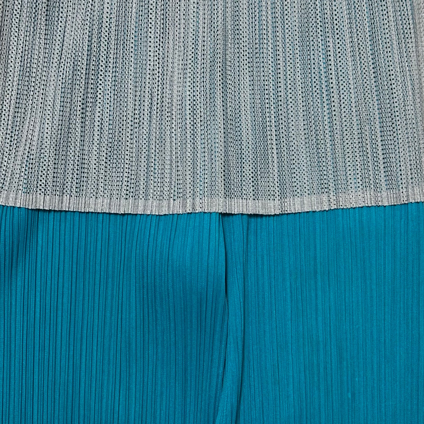 PLEATS PLEASE ISSEY MIYAKE Knee-Length Pleated Pants with Attached Skirt