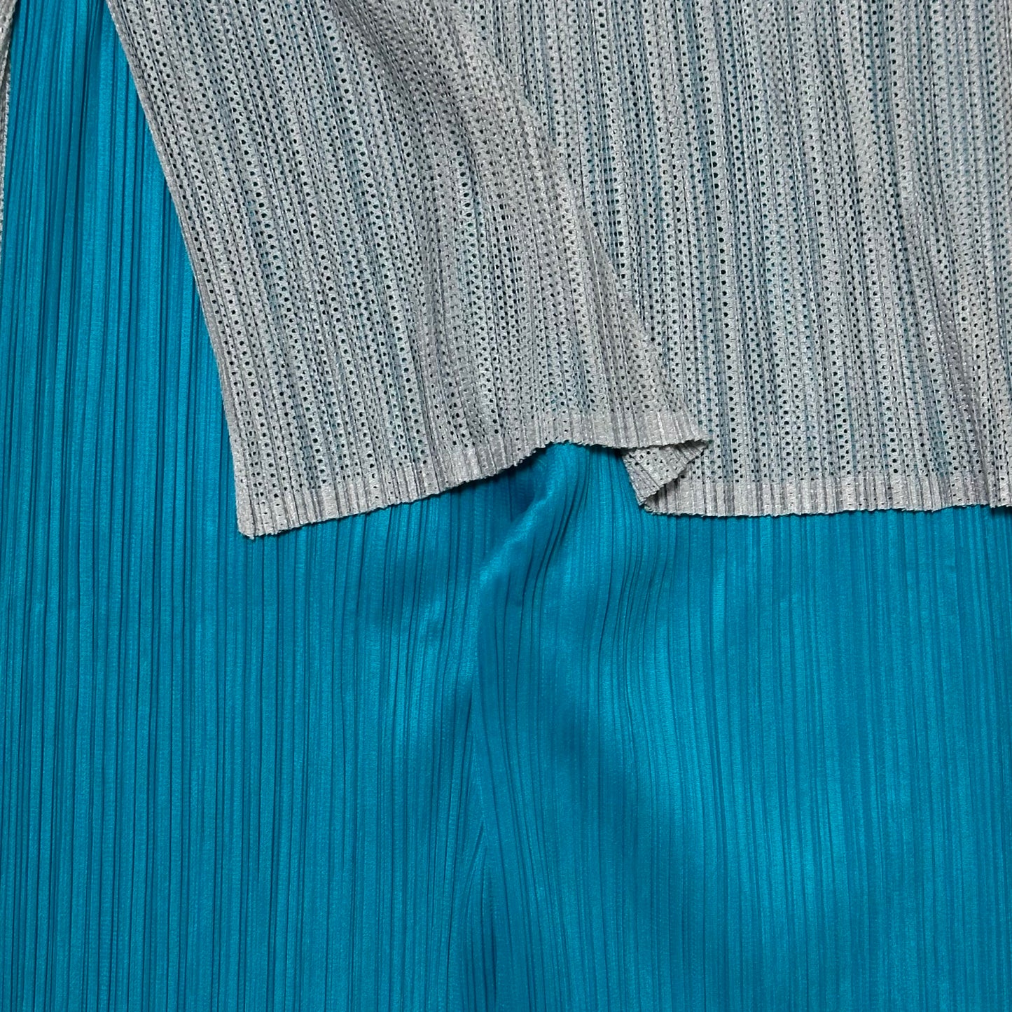 PLEATS PLEASE ISSEY MIYAKE Knee-Length Pleated Pants with Attached Skirt