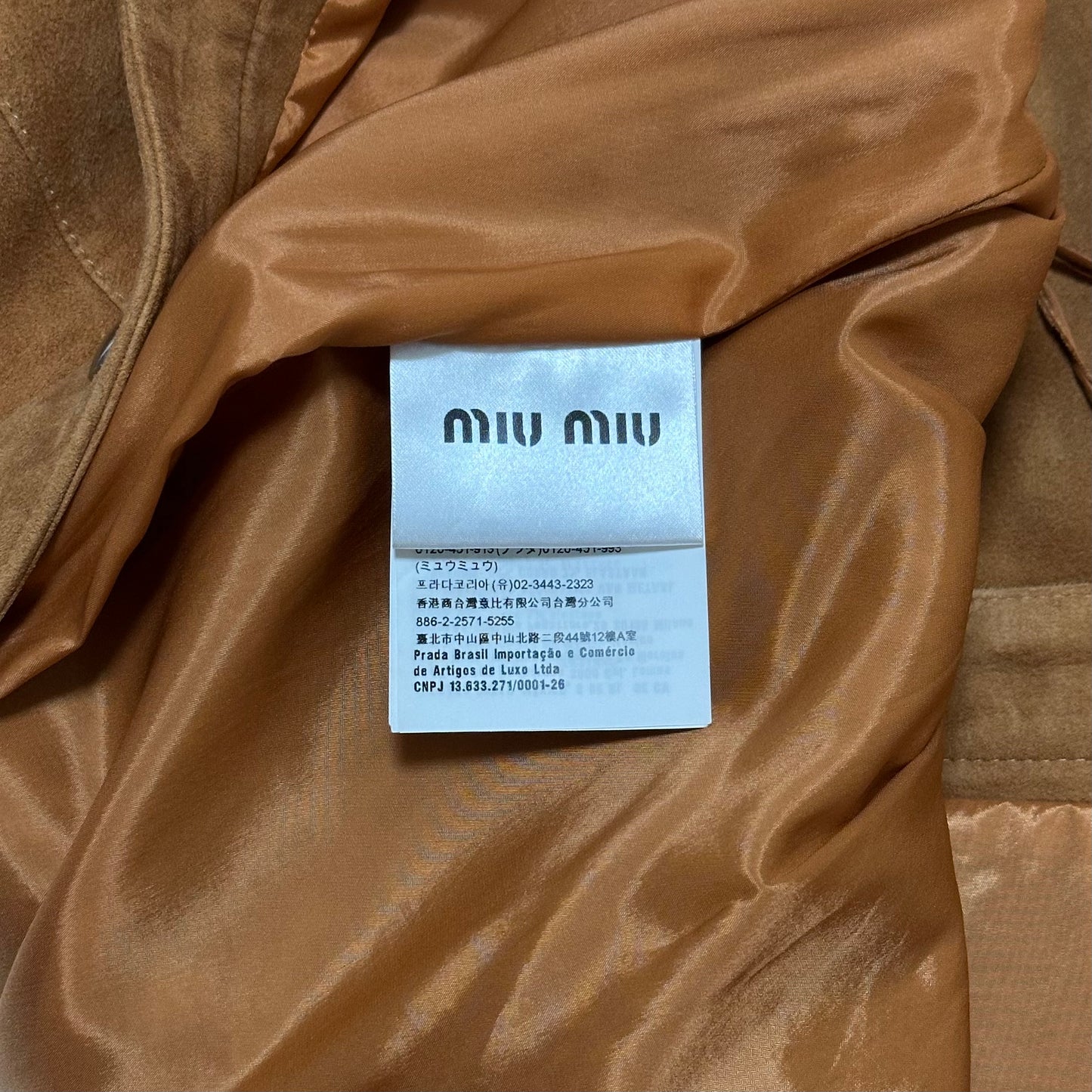 MIU MIU Fall Winter 2018 Studded Suede Midi Skirt