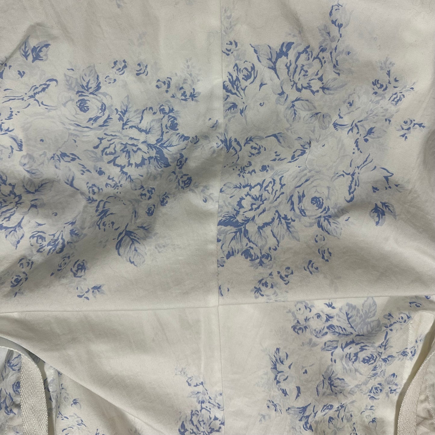 JUNYA WATANABE Spring Summer 2003 Floral Print Parachute Shirt and Midi Skirt Set Up