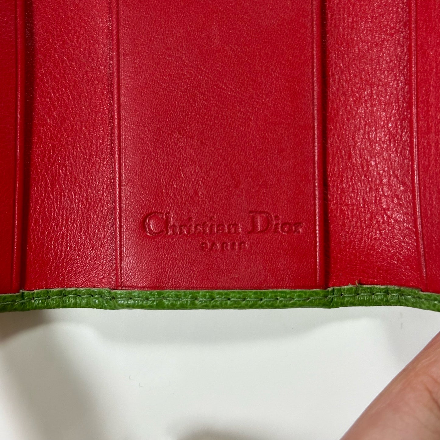 CHRISTIAN DIOR Fall Winter 2004 No.1 Trotter Rasta Key Case