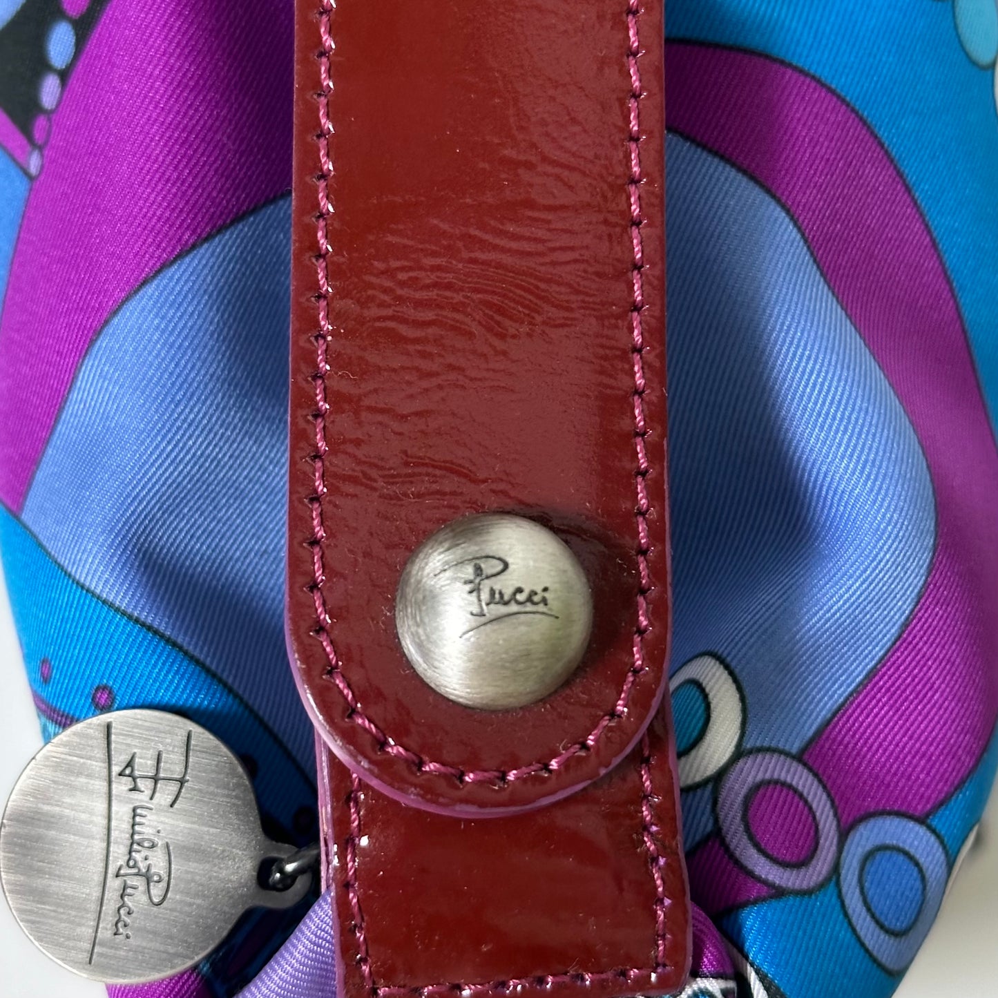 EMILIO PUCCI Floral Print Mini Hand Bag