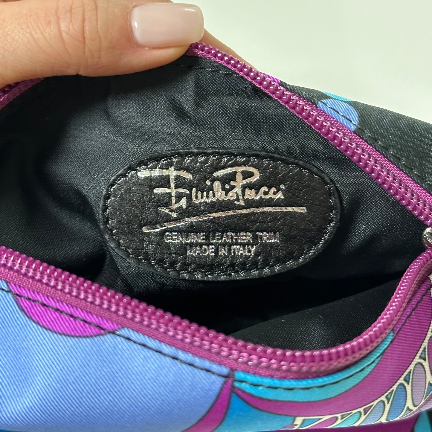 EMILIO PUCCI Floral Print Mini Hand Bag