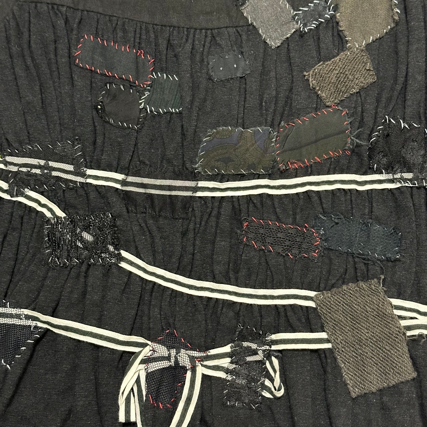 UNDERCOVER Spring Summer 2003 "Scab" Patchwork Tank Top