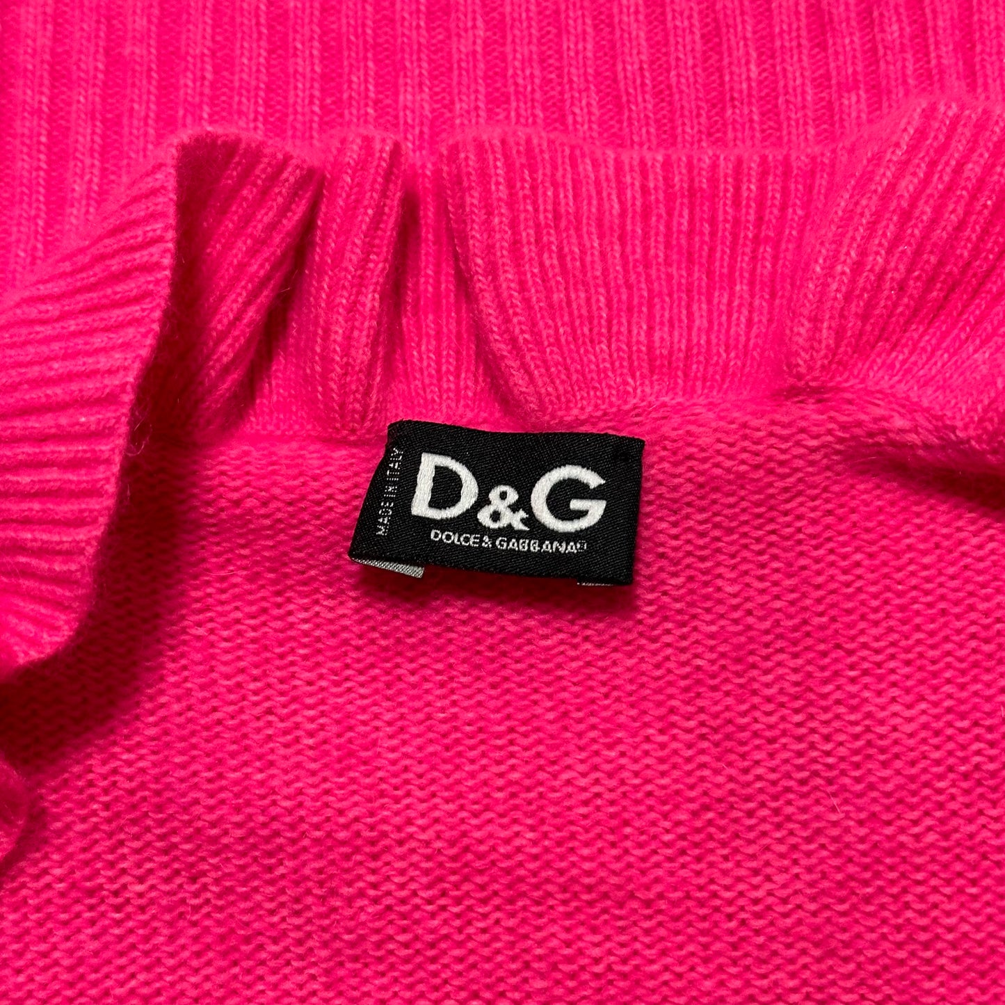 D&G Spring Summer 2001 Frill Knit Tank Top