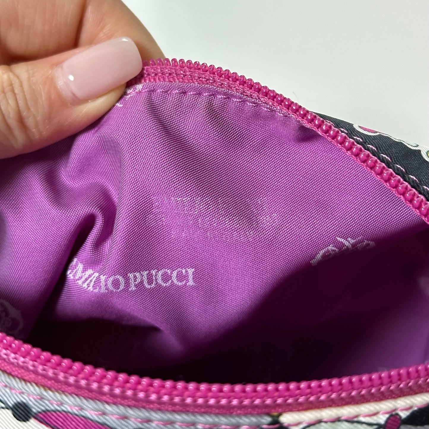 EMILIO PUCCI Floral Print Mini Hand Bag