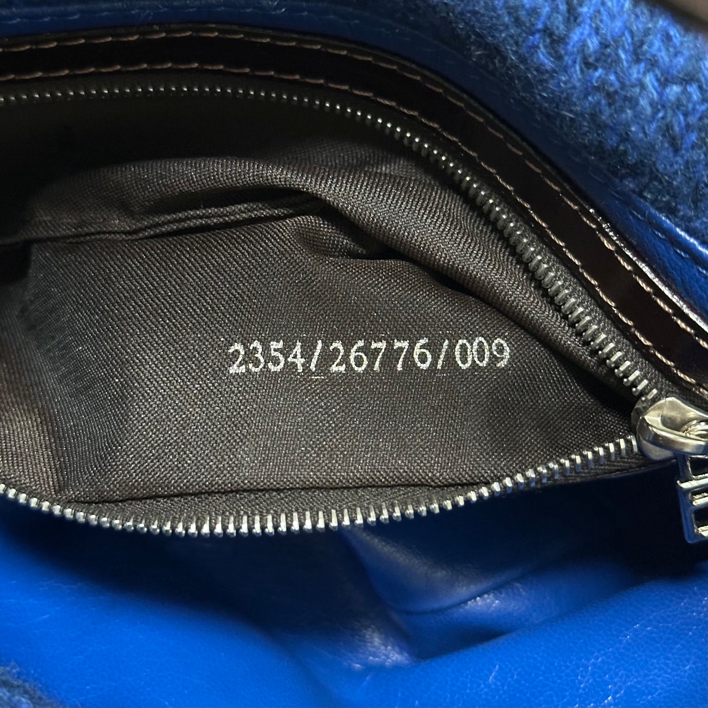 FENDI Knit Baguette Bag