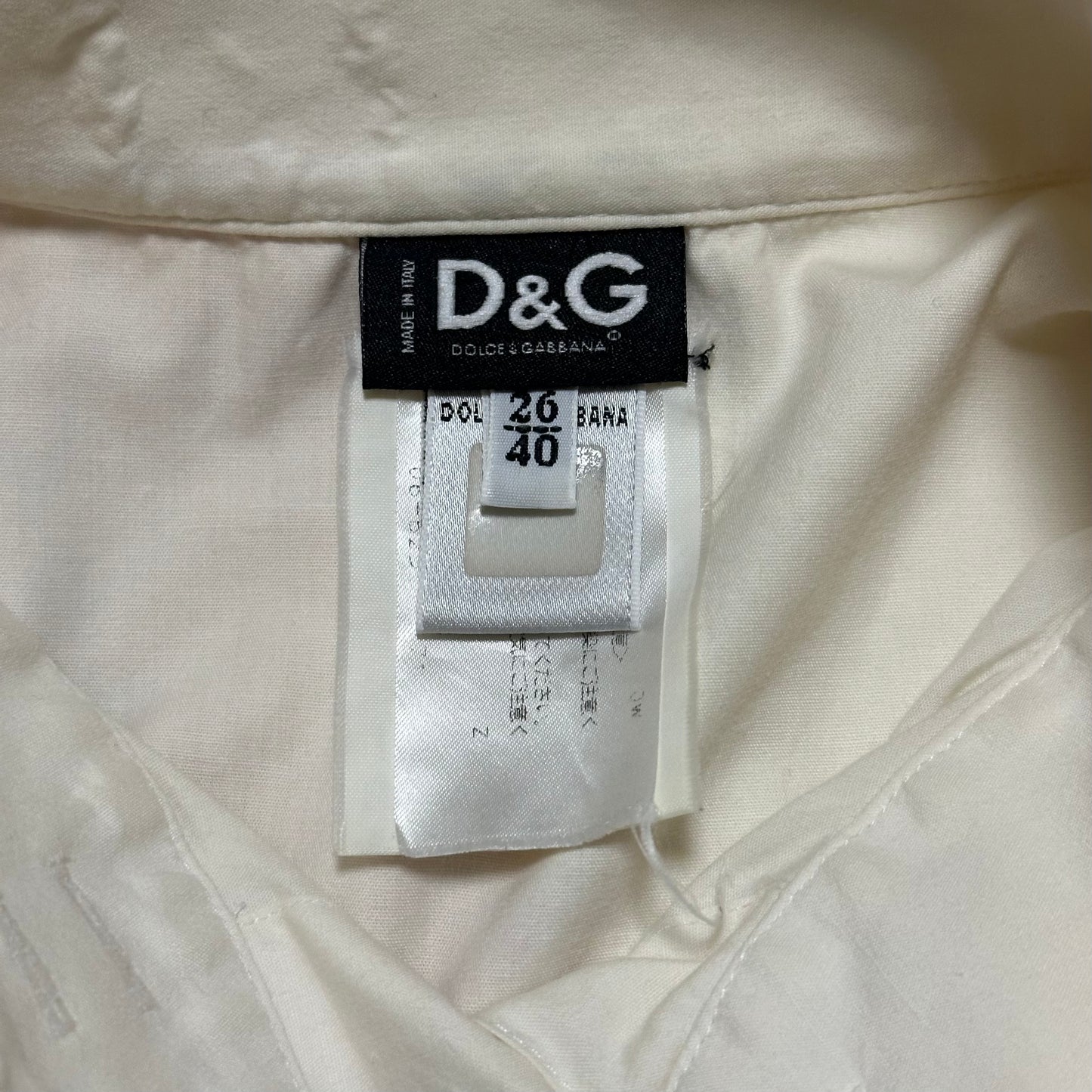 D&G Fall Winter 2000 Graffiti Print Shirt