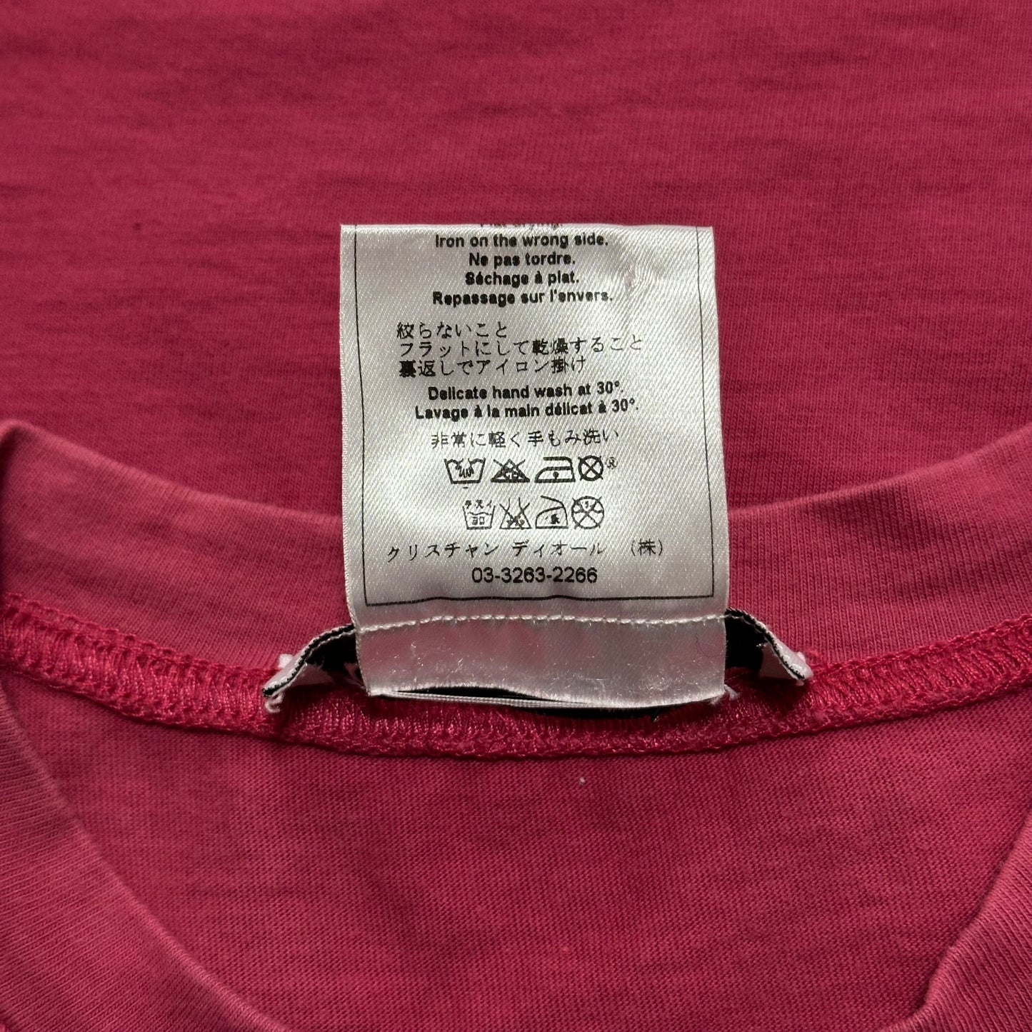 CHRISTIAN DIOR Fall Winter 2002 "J'ADORE DIOR" Tank Top