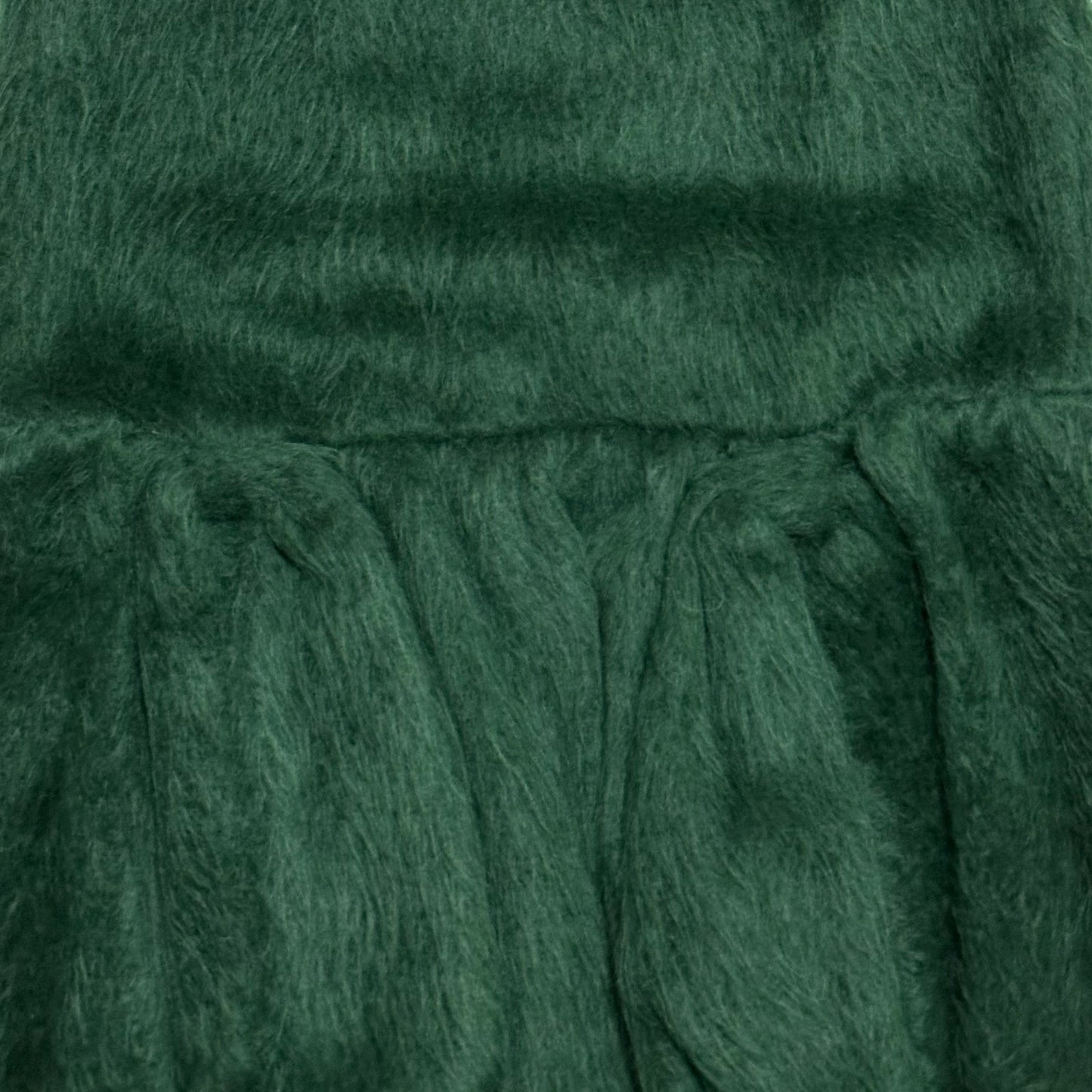 PRADA Fall Winter 2017 Alpaca Hair Fluted Midi Skirt
