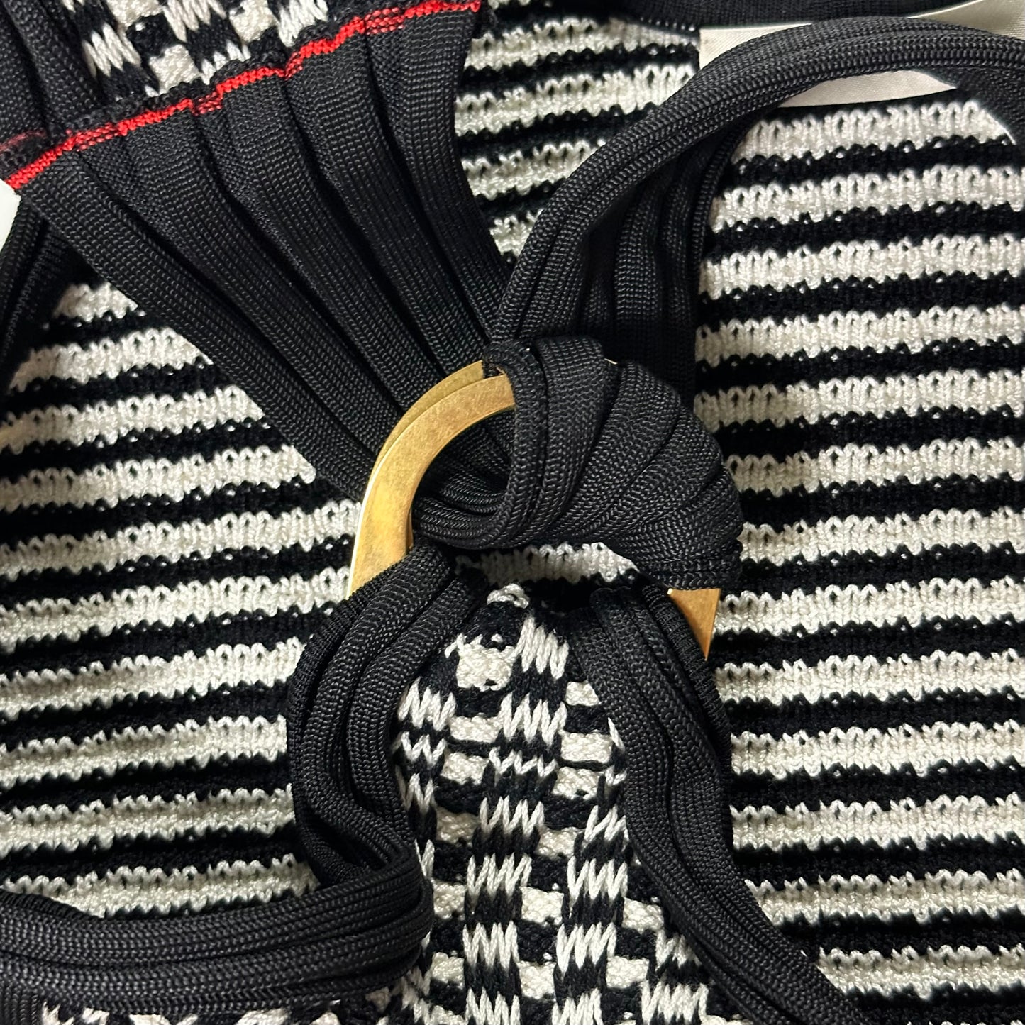 CELINE Spring Summer 2016 Knitted Bustier Crop Top