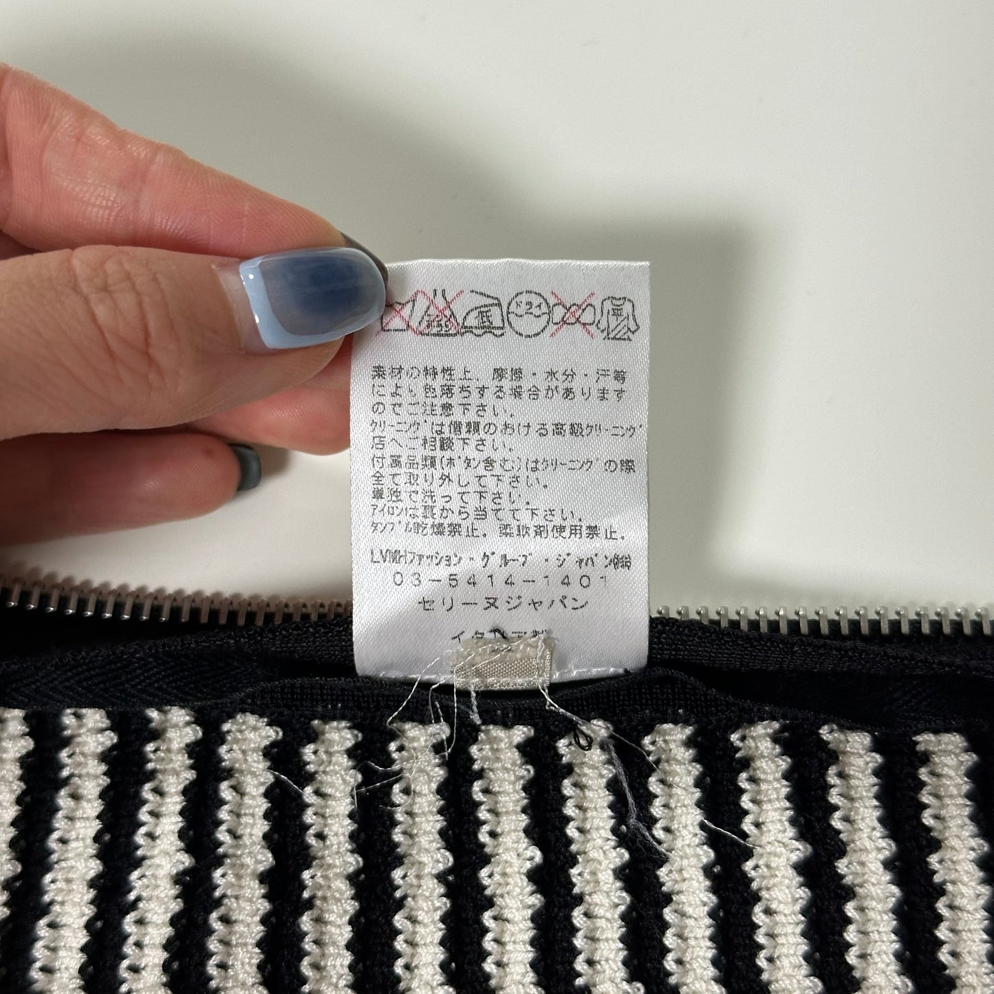 CELINE Spring Summer 2016 Knitted Bustier Crop Top