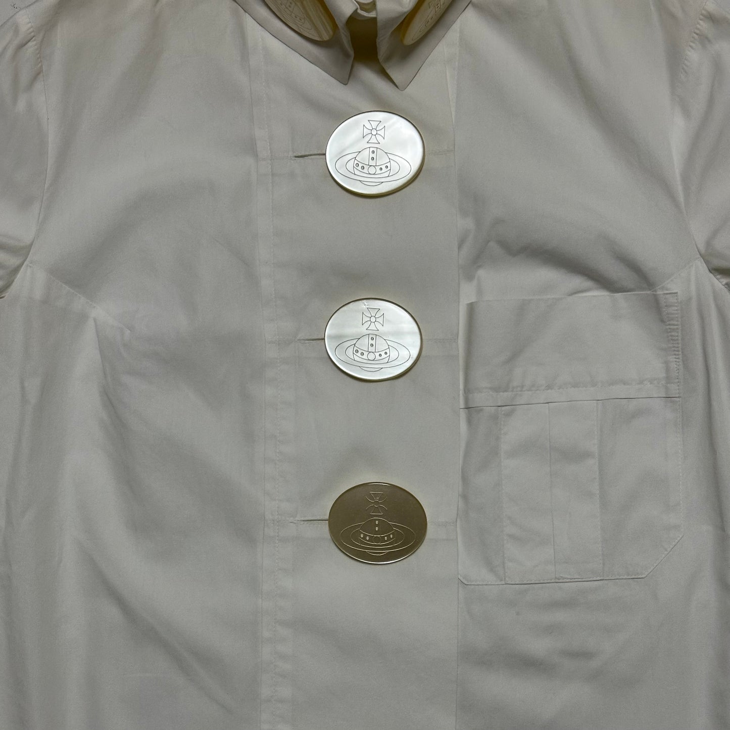 VIVIENNE WESTWOOD Fall Winter 1998 "Dressed To Scale" Button Up Shirt