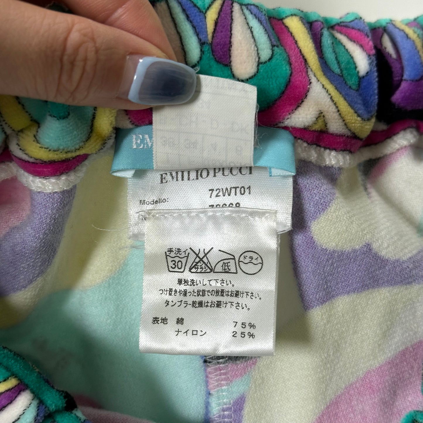 EMILIO PUCCI Spring Summer 2007 Terry Shorts