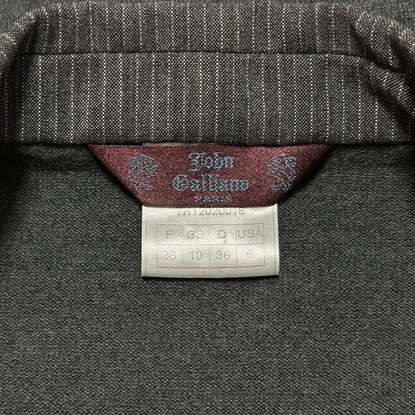 JOHN GALLIANO Fall Winter 1997 "Suzy Sphinx" Schoolgirl Jacket