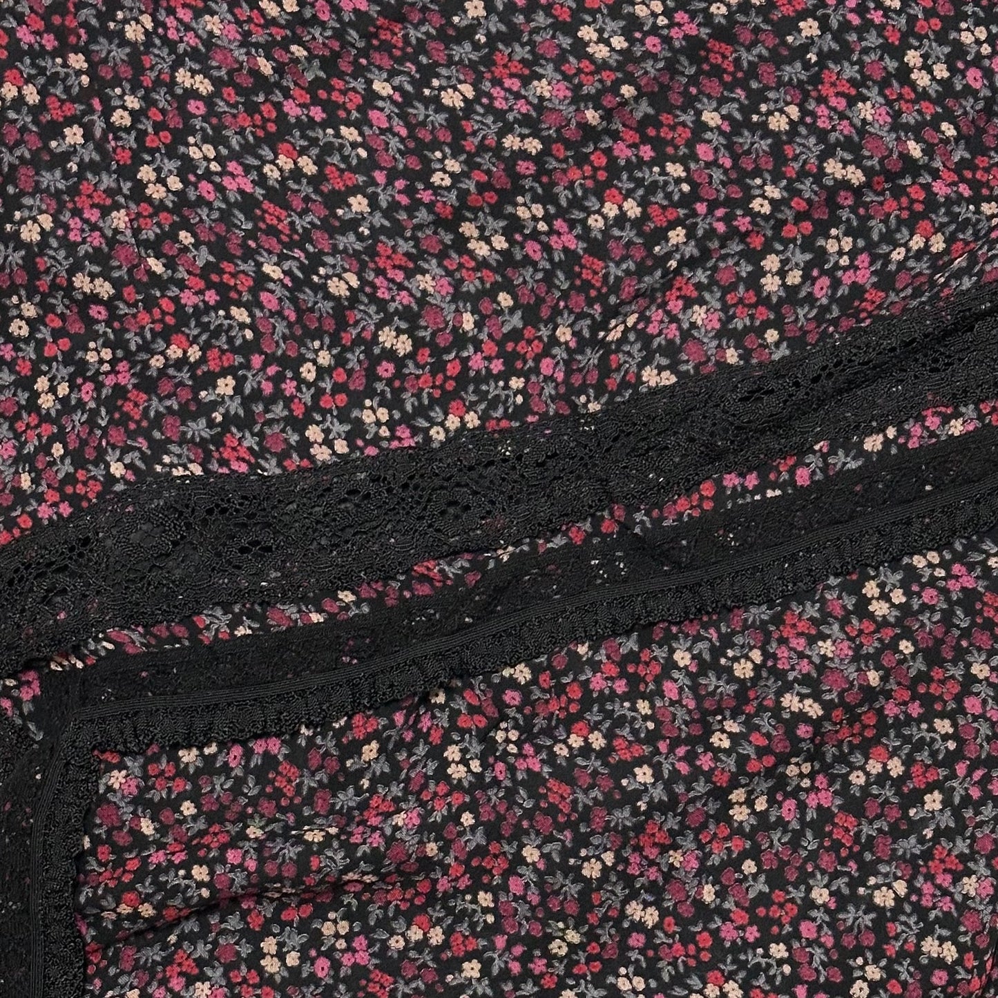 JUNYA WATANABE Fall Winter 2007 Floral Asymmetric Maxi Skirt