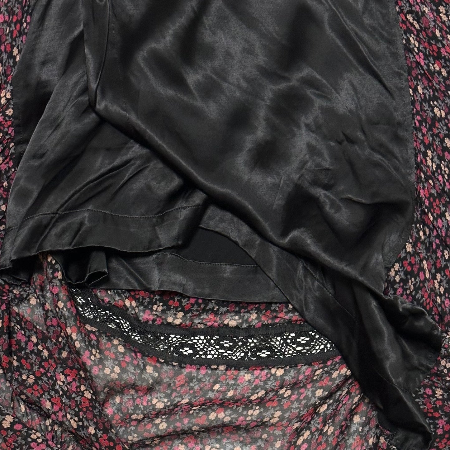 JUNYA WATANABE Fall Winter 2007 Floral Asymmetric Maxi Skirt