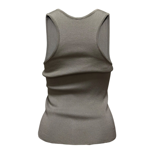 CHANEL Sport Spring Summer 2001 CC Logo Knit Tank Top