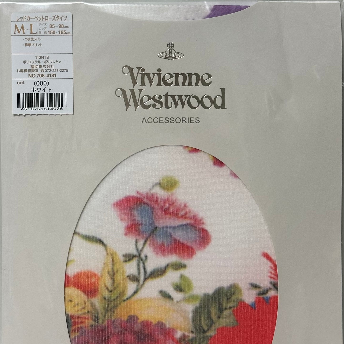 VIVIENNE WESTWOOD Red Carpet Rose Tights
