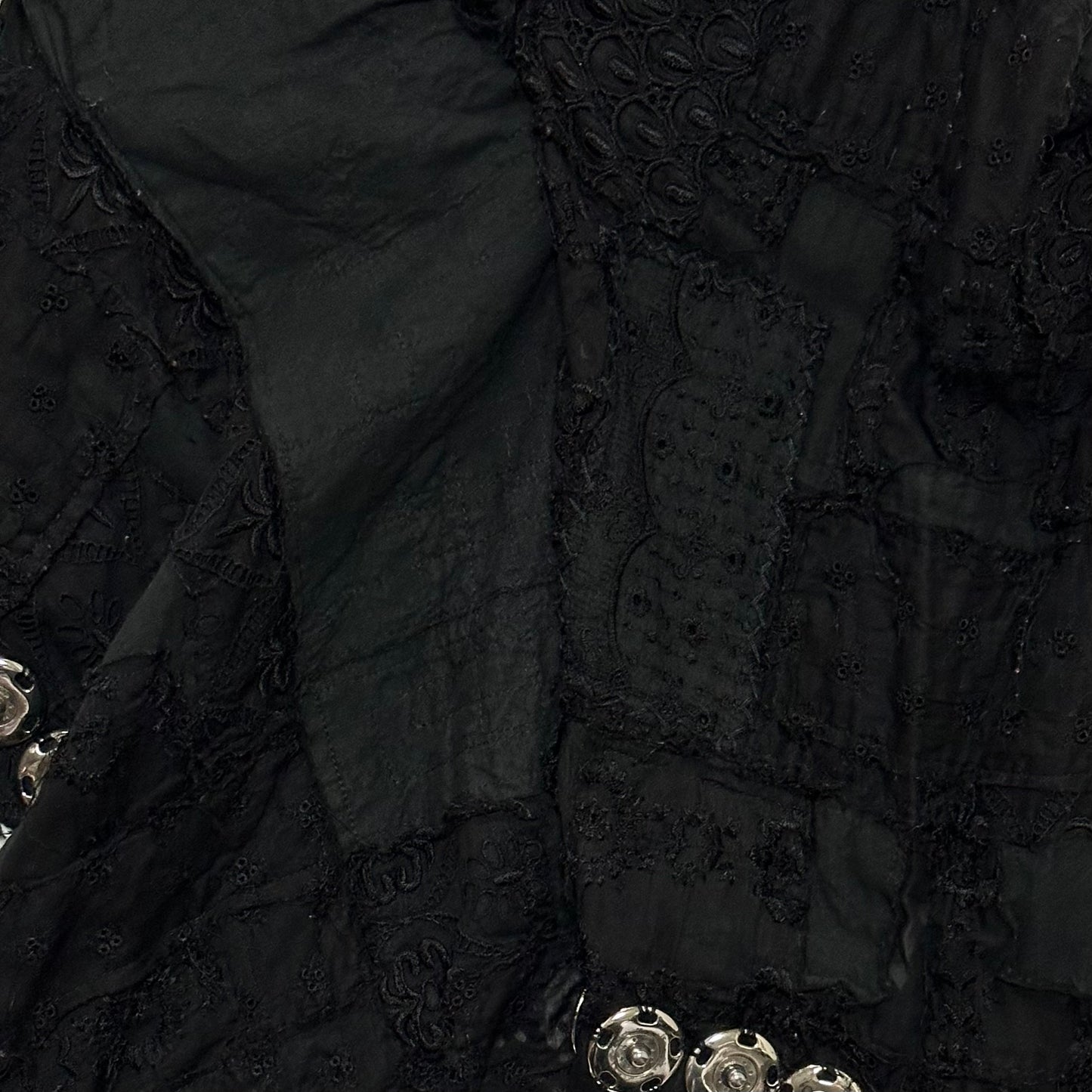 JUNYA WATANABE Spring Summer 2005 Embroidered Snap Top