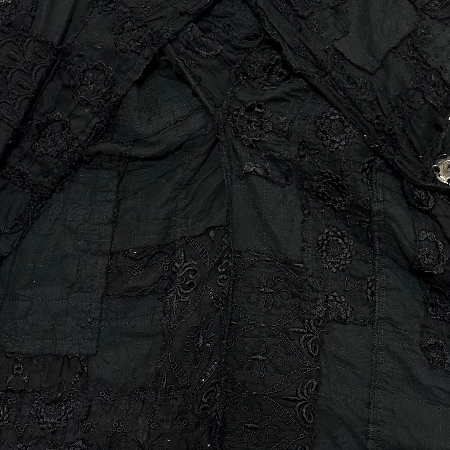 JUNYA WATANABE Spring Summer 2005 Embroidered Snap Top