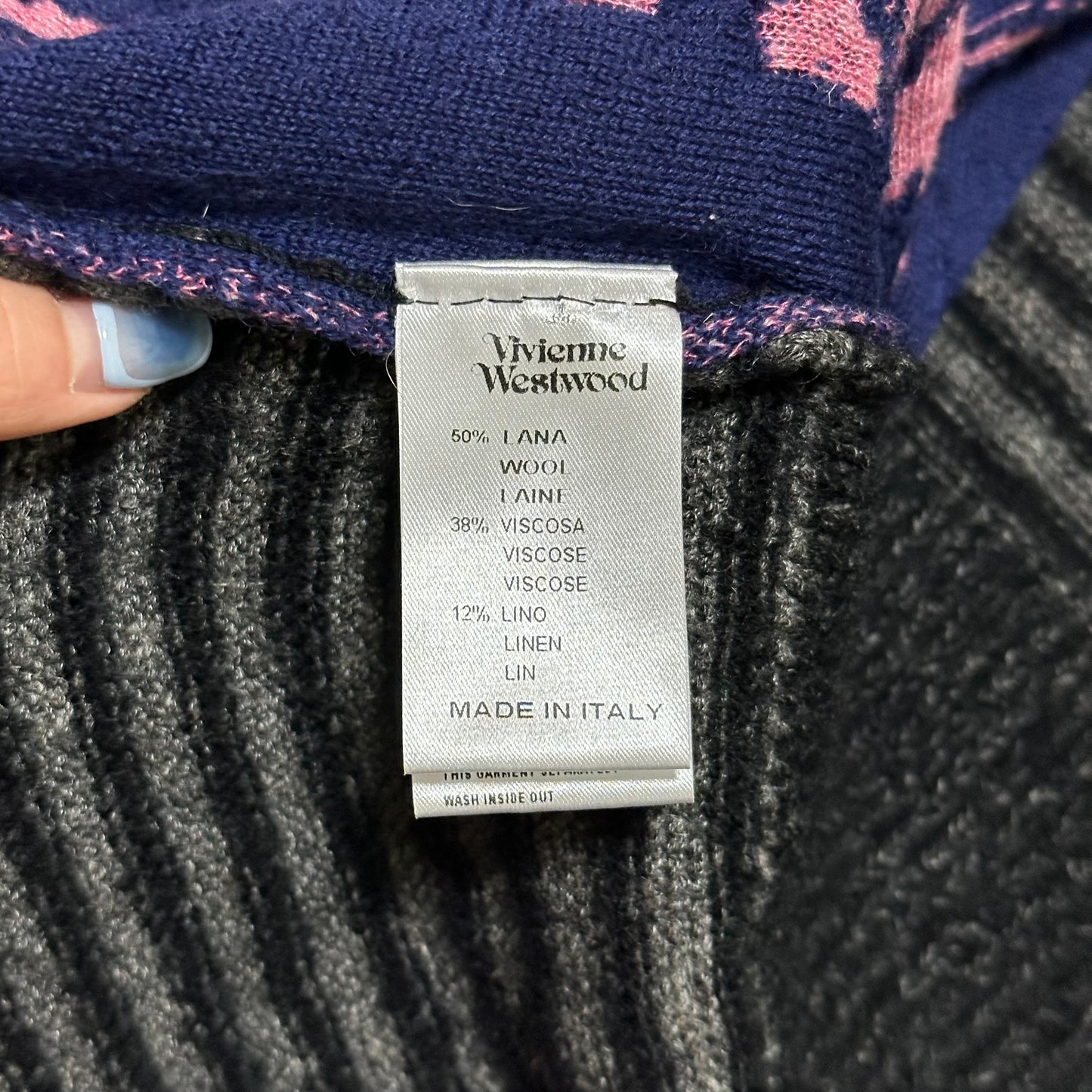 VIVIENNE WESTWOOD Fall Winter 2010 Knit Witches Cardigan