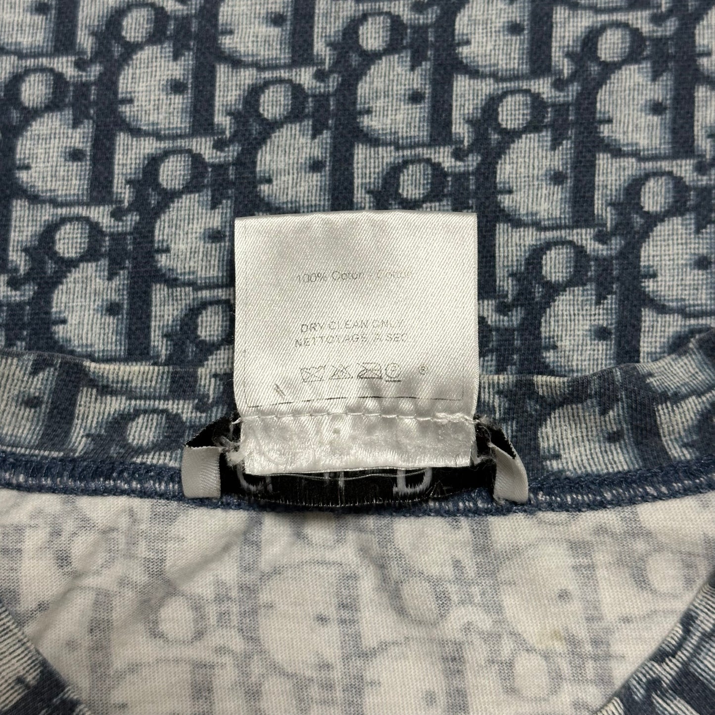 CHRISTIAN DIOR Spring Summer 2002 Trotter Print T-Shirt