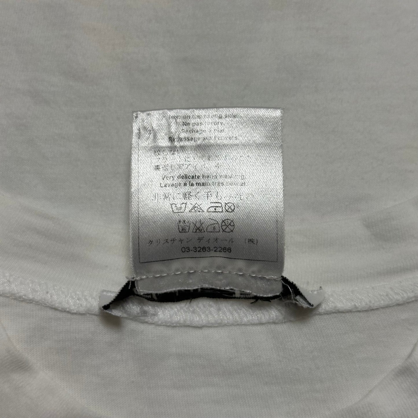 CHRISTIAN DIOR Spring Summer 2002 Cartoon "J'ADORE DIOR" T-Shirt