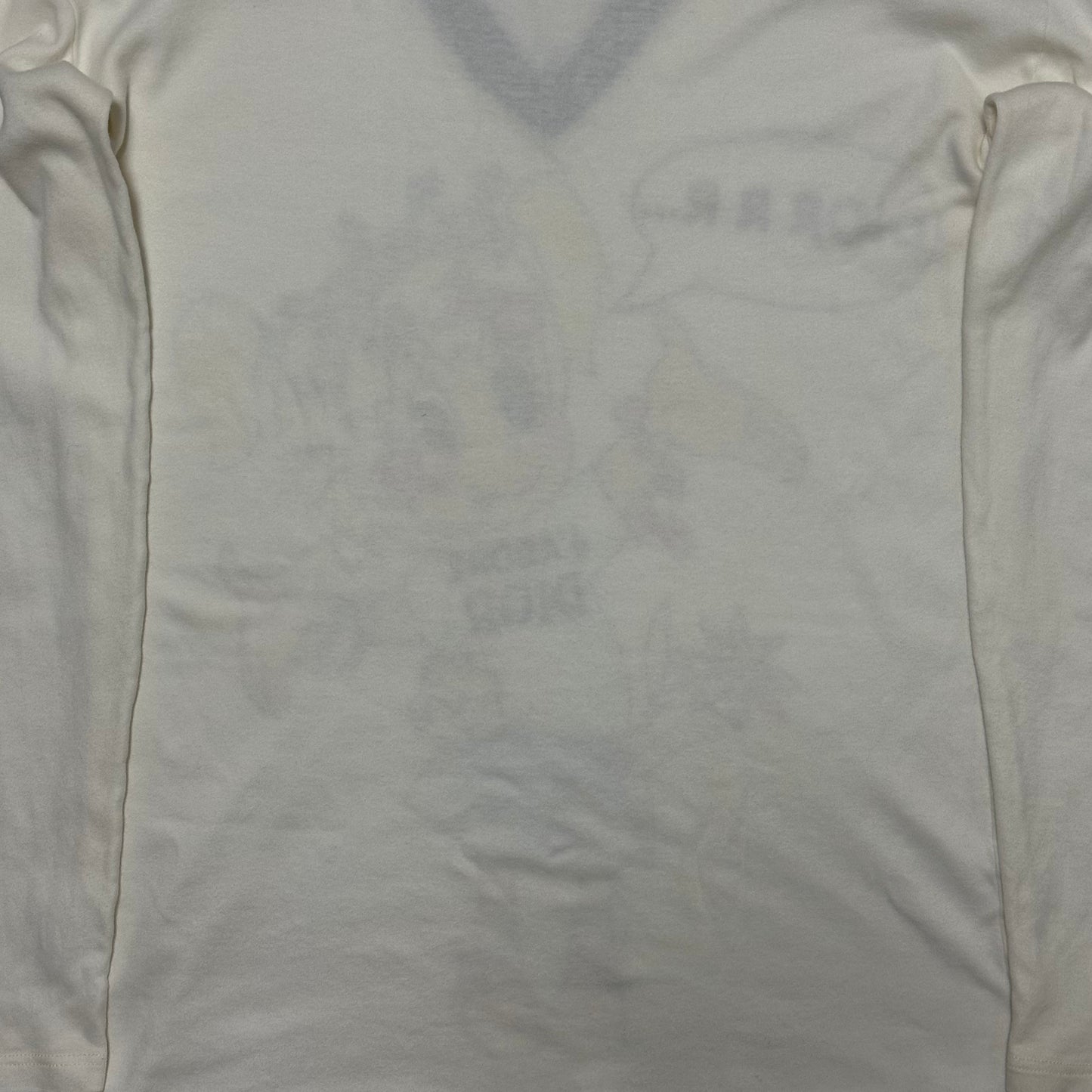 CHRISTIAN DIOR Spring Summer 2005 Cartoon Girl "J'ADORE DIOR" Long Sleeve T-Shirt