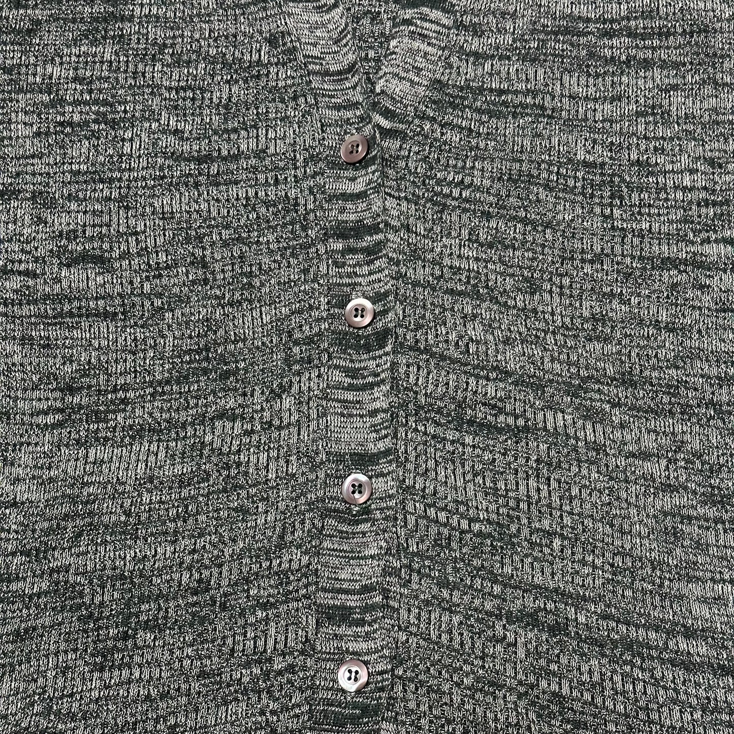 PRADA Spring Summer 2008 "Fairy" Ribbed Knit Button Up Vest