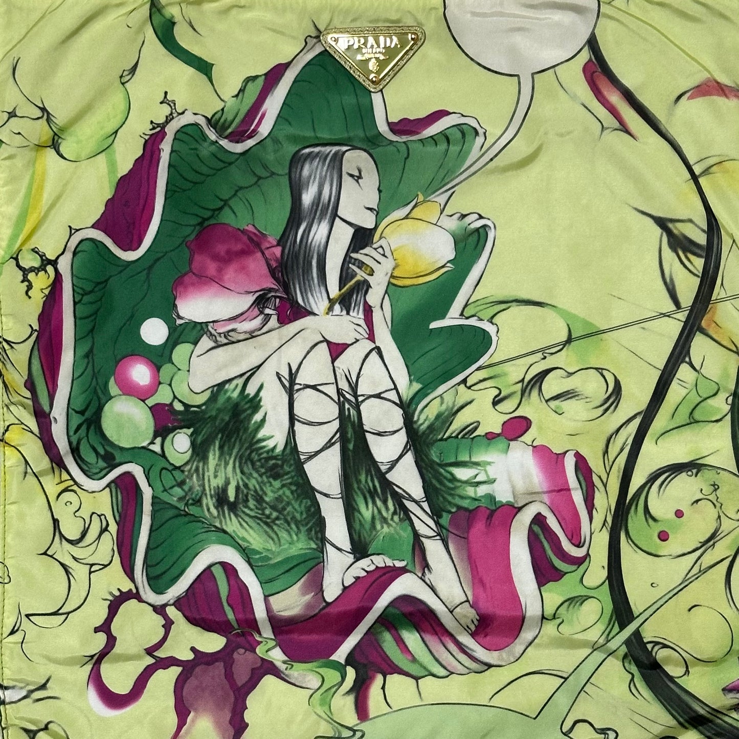 PRADA × JAMES JEAN Spring Summer 2008 "Fairy" Reversible Tote Bag