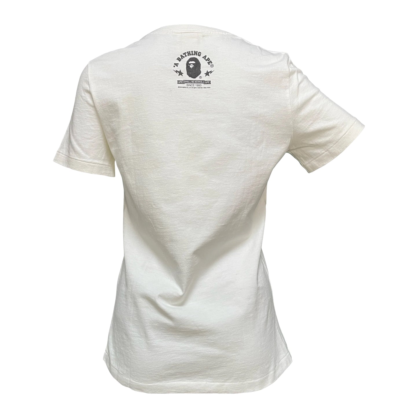 A BATHING APE "BAPE" Logo Bear Print T-Shirt