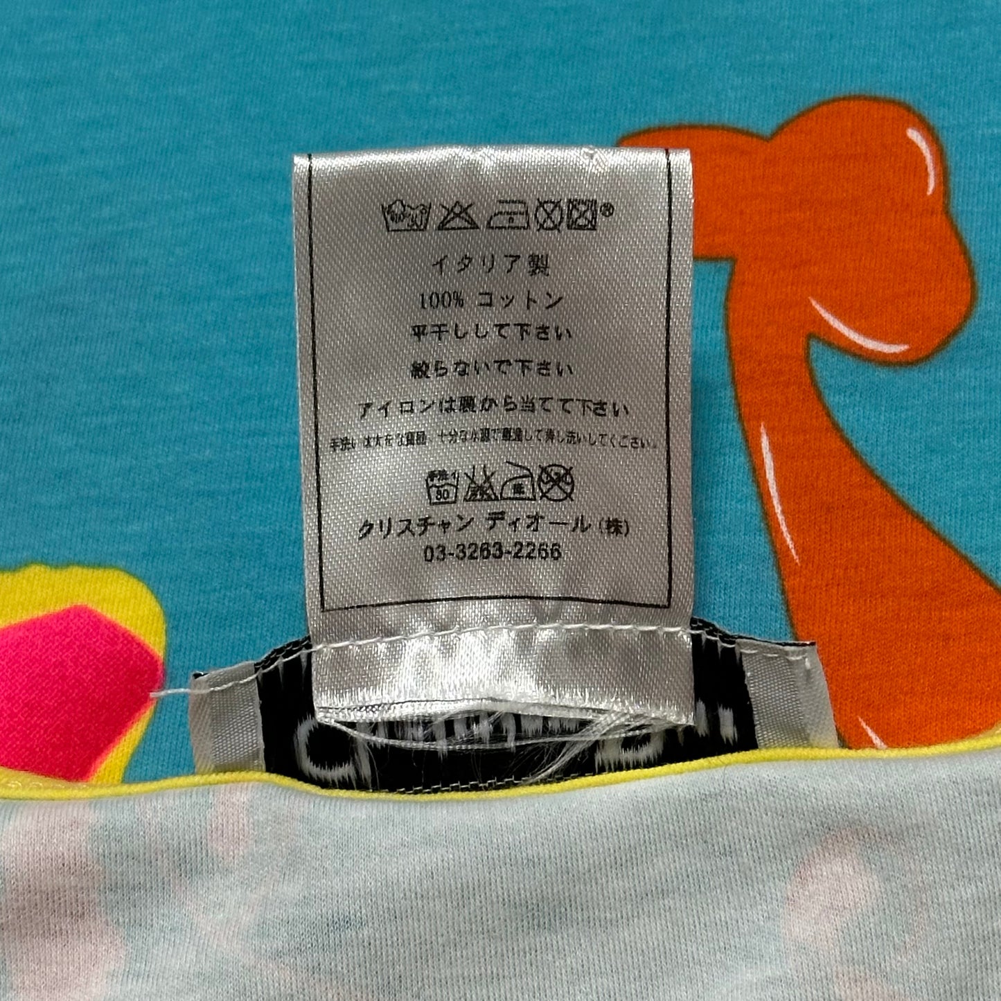 CHRISTIAN DIOR Spring Summer 2005 Graphic Print T-Shirt