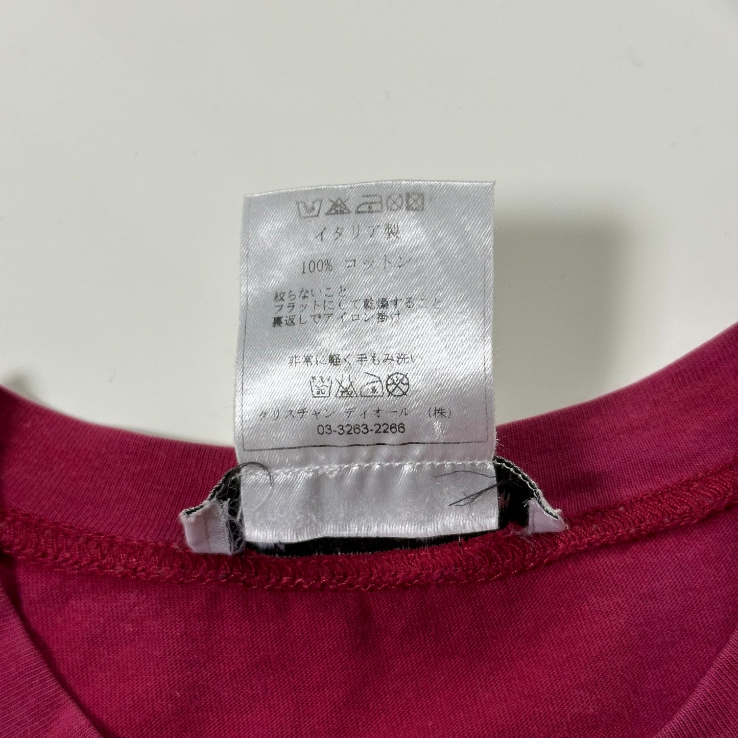 CHRISTIAN DIOR Fall Winter 2002 "J'ADORE DIOR" Tank Top