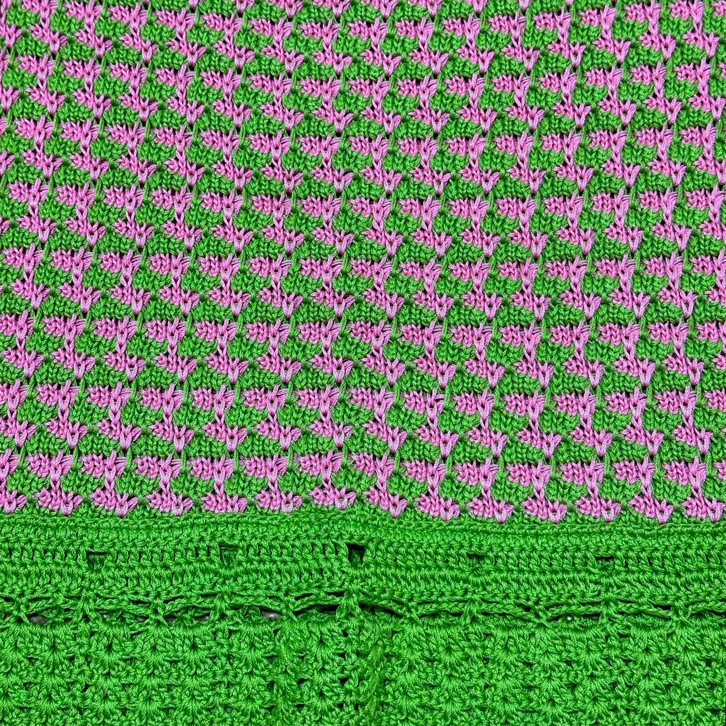 PRADA Crochet Mini Skirt