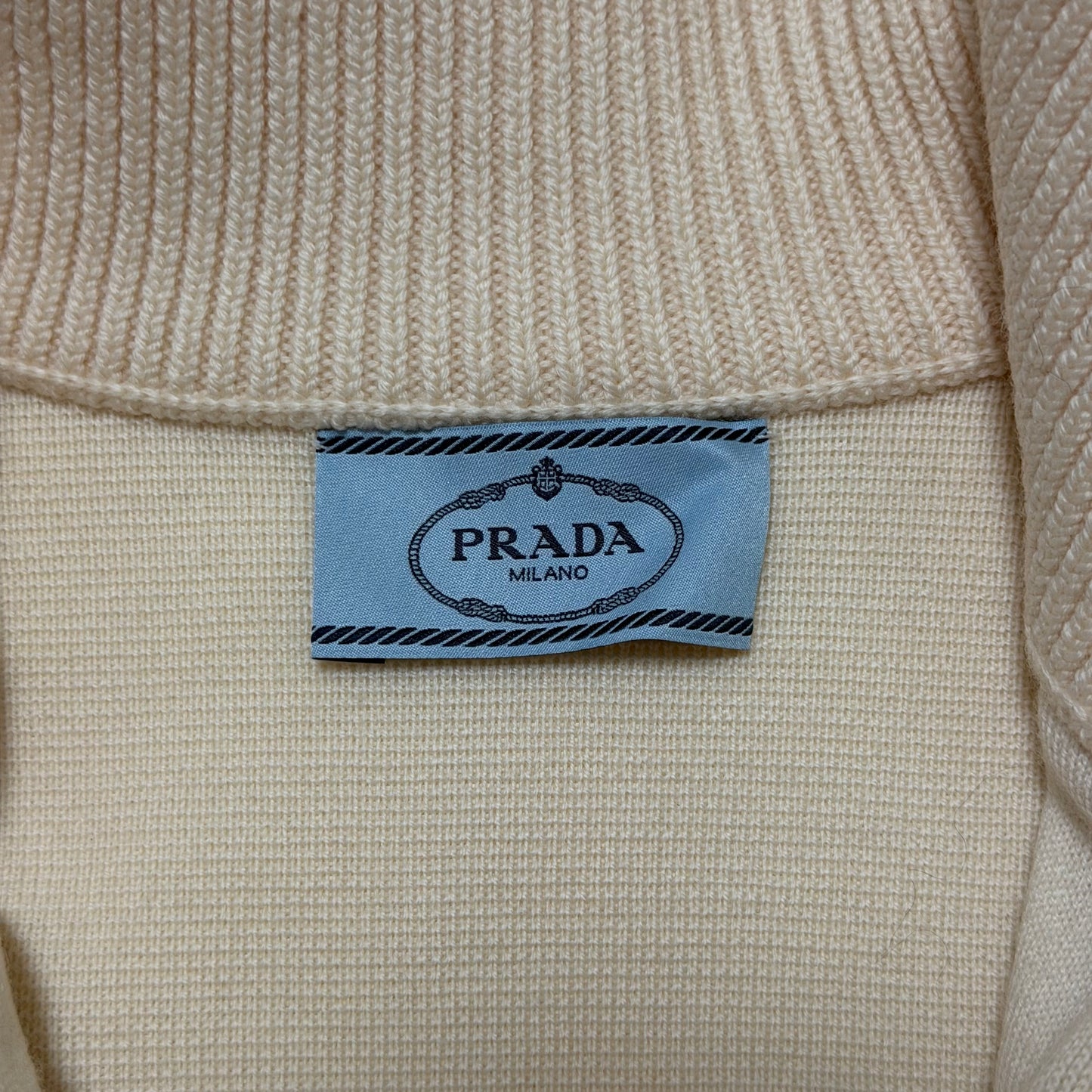 PRADA Fall Winter 2014 Goat Fur Zip-Up Jacket